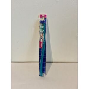 VTG 99 2000 Tek Pro Green Toothbrush Straight Soft NEW Playtex USA Sealed y2k